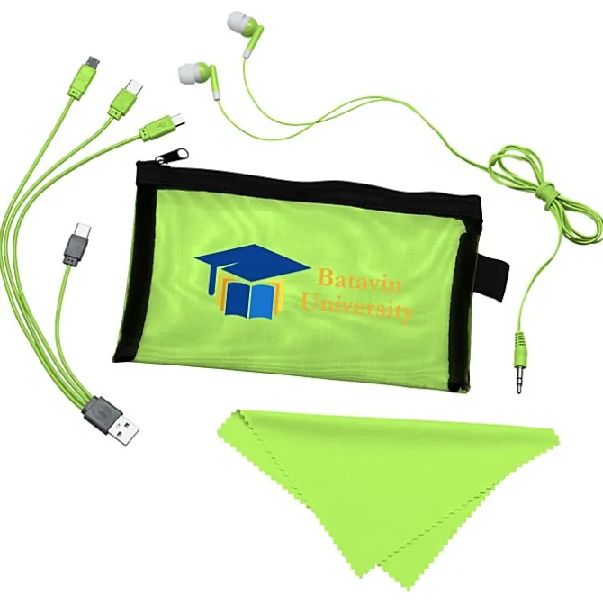 Mesh Tech Kit with Earbuds