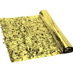 Metallic Floral Sheeting Roll - 36 inches x 5 yds