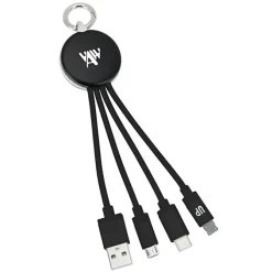 Metallic Light-Up Logo Charging Cable