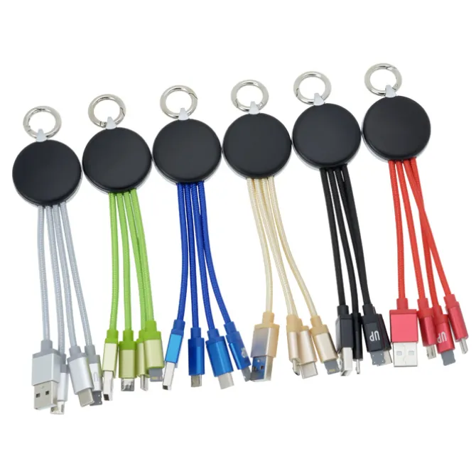 Metallic Light-Up Logo Charging Cable