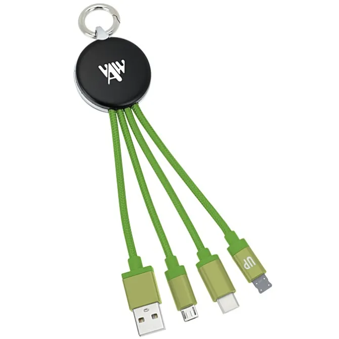Metallic Light-Up Logo Charging Cable