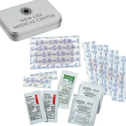 Metal Tin First Aid Kit