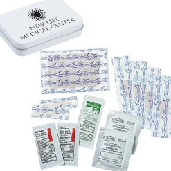 Metal Tin First Aid Kit - 24 hr