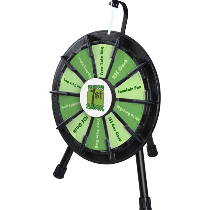 Micro Tabletop Prize Wheel with Case - Blank