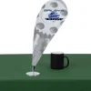 Micro Teardrop Tabletop Sail Sign - Two Sided