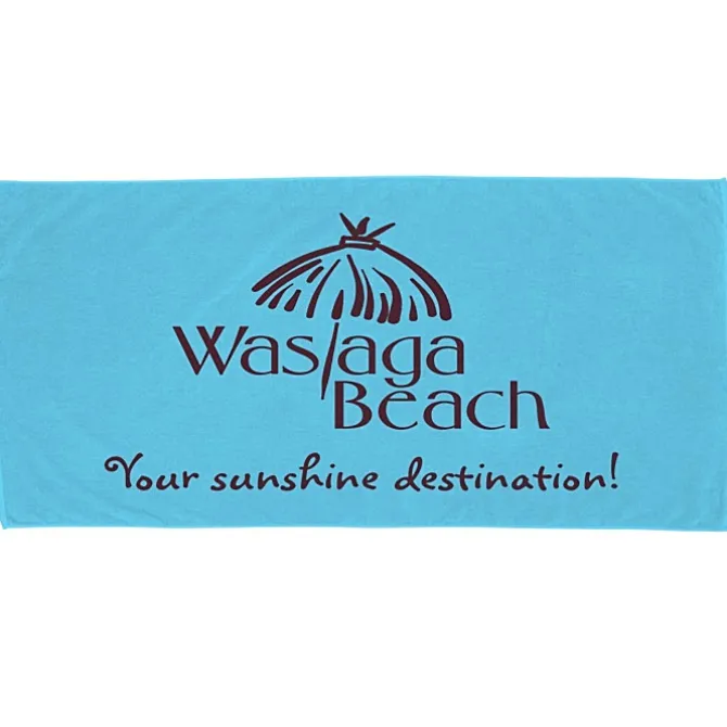 Midsize Velour Beach Towel - Colors - 24 hr