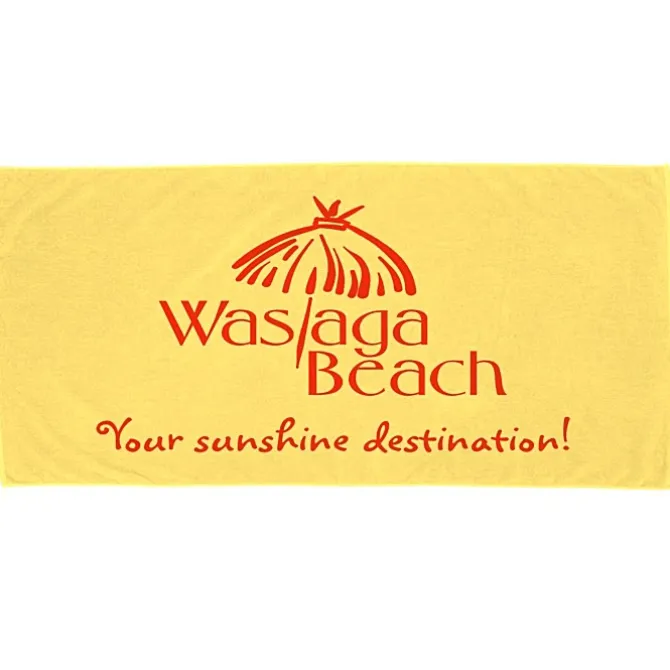 Midsize Velour Beach Towel - Colors - 24 hr