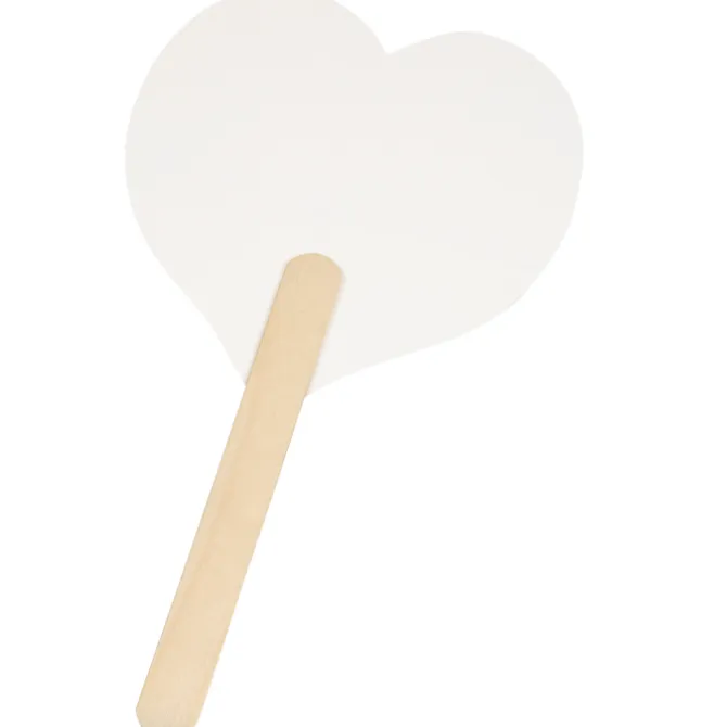 Mini Hand Fan - Heart