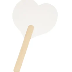 Mini Hand Fan - Heart - 24 hr