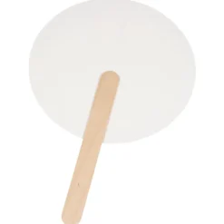 Mini Hand Fan - Round - Full Color