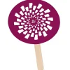 Mini Hand Fan - Round - 24 hr