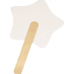 Mini Hand Fan - Star - Full Color - 24 hr