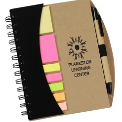 Mini Journal with Pen, Flags & Sticky Notes