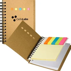 Mini Memo Book with Flags and Ruler