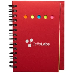 Mini Memo Book with Flags and Ruler - 24 hr
