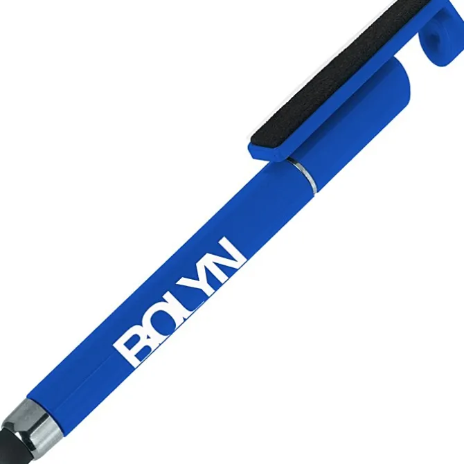 Mini Stylus Pen with Phone Stand and Screen Cleaner