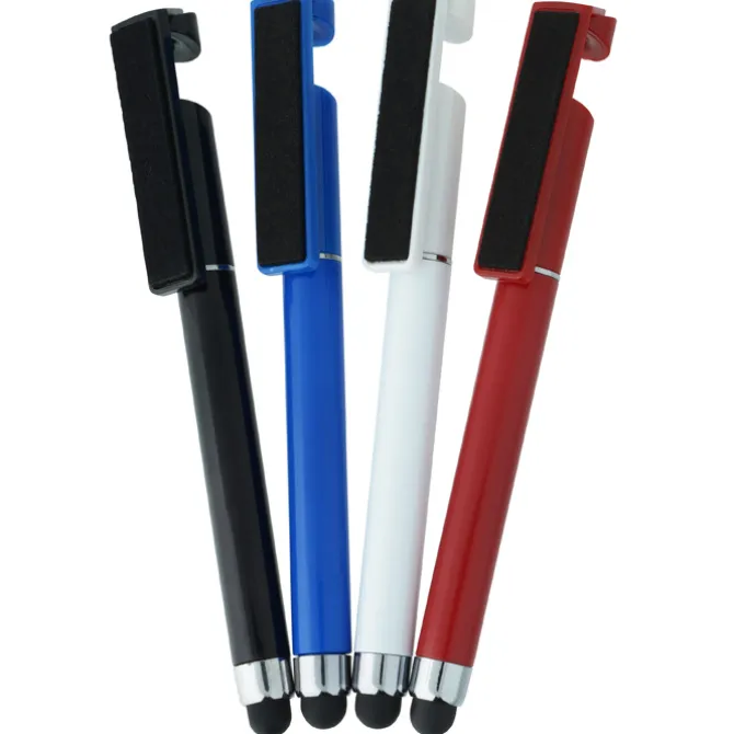Mini Stylus Pen with Phone Stand and Screen Cleaner