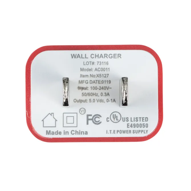 Mission USB Wall Charger