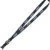 Mix and Match Econ Polyester Lanyard - 3/4 inch - 38 inches - Metal Split Ring