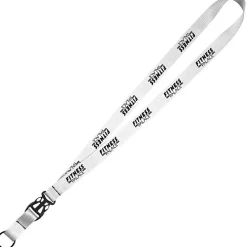 Mix and Match Econ Polyester Lanyard - 3/4 inch - 38 inches - Metal Split Ring