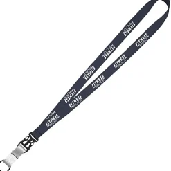 Mix and Match Econ Polyester Lanyard - 3/4 inch - 38 inches - Metal Split Ring