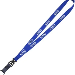 Mix and Match Econ Polyester Lanyard - 3/4 inch - 38 inches - Metal Split Ring