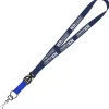 Mix and Match Econ Polyester Lanyard - 3/4 inch - 38 inches - Metal Swivel Snap Hook