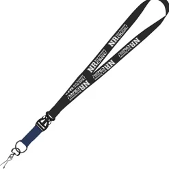 Mix and Match Econ Polyester Lanyard - 3/4 inch - 38 inches - Metal Swivel Snap Hook