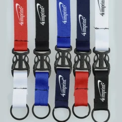 Mix and Match Econ Polyester Lanyard - 3/4 inch - 38 inches - Metal Swivel Snap Hook