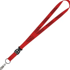 Mix and Match Econ Polyester Lanyard - 3/4 inch - 38 inches - Snap with Metal Bulldog Clip