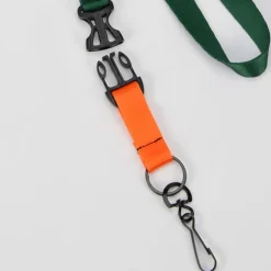 Mix and Match Smooth Nylon Lanyard - 3/4 inch - 38 inches - Metal Swivel Snap Hook