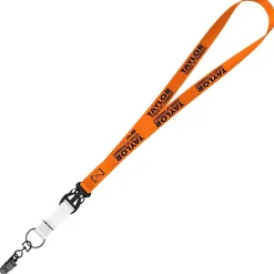 Mix and Match Smooth Nylon Lanyard - 3/4 inch - 38 inches - Metal Bulldog Clip