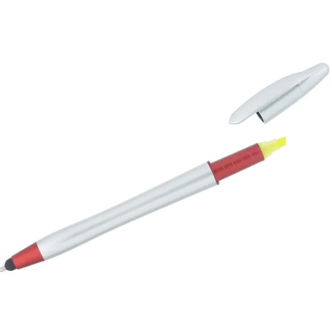 Modi Stylus Twist Pen / Highlighter - Silver