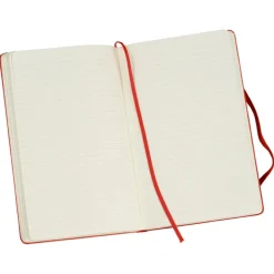 Moleskine Hard Cover Notebook - 8 1/4 inches x 5 inches - Ruled - Foil Stamp
