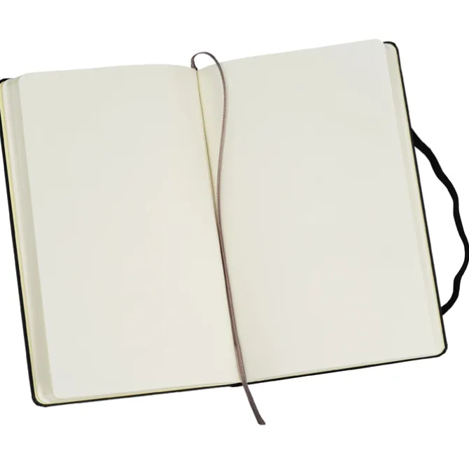Moleskine Hard Cover Notebook - 8 1/4 inches x 5 inches - Blank