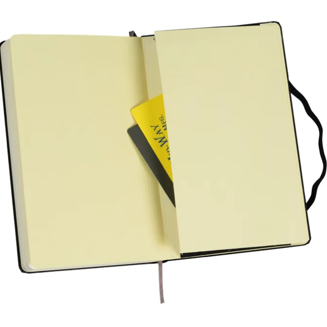 Moleskine Hard Cover Notebook - 8 1/4 inches x 5 inches - Blank