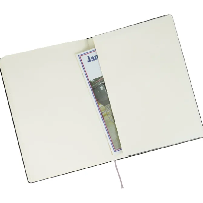 Moleskine Hard Cover Notebook - 11 3/4 inches x 8 1/2 inches - Ruled