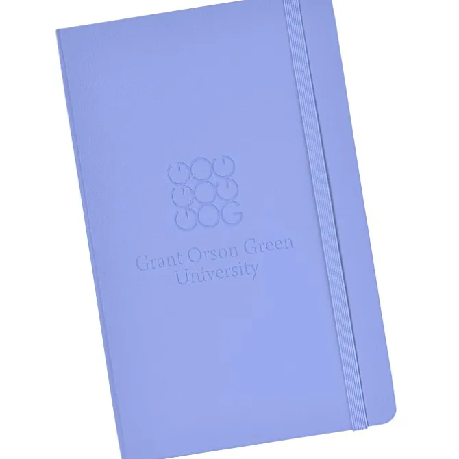 Moleskine Hard Cover Notebook - 8 1/4 inches x 5 inches - Ruled - 24 hr