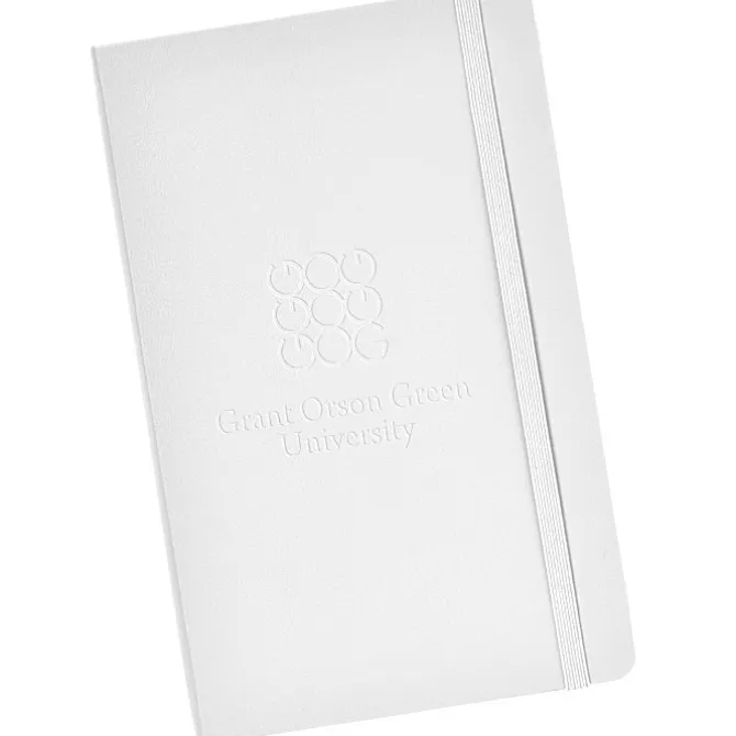 Moleskine Hard Cover Notebook - 8 1/4 inches x 5 inches - Ruled - 24 hr