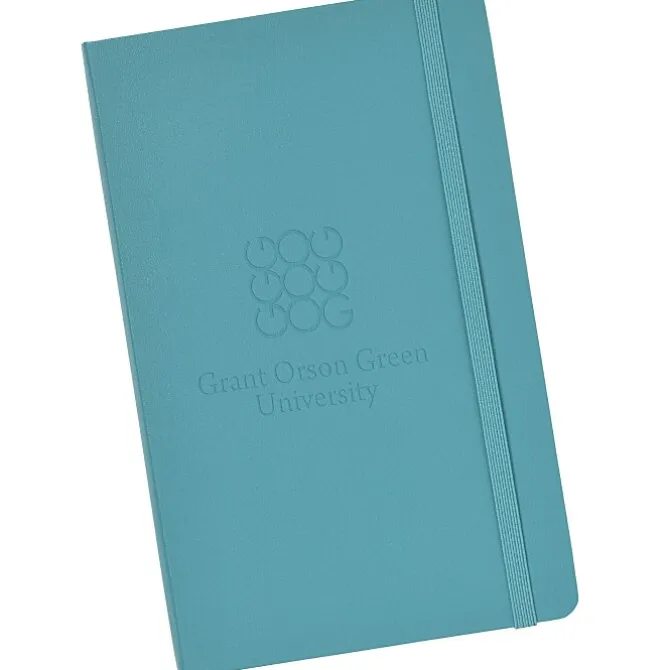 Moleskine Hard Cover Notebook - 8 1/4 inches x 5 inches - Ruled - 24 hr
