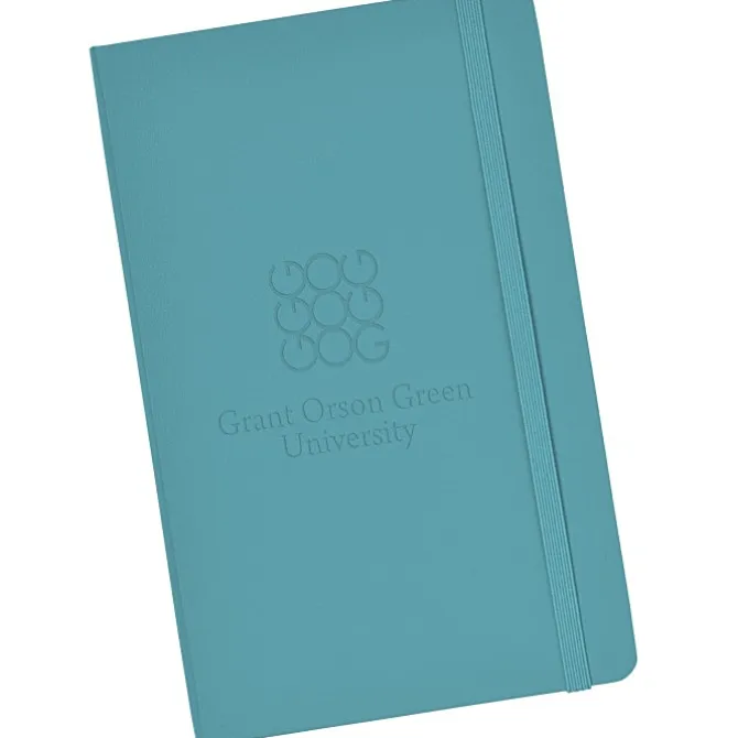 Moleskine Hard Cover Notebook - 8 1/4 inches x 5 inches - Ruled - 24 hr