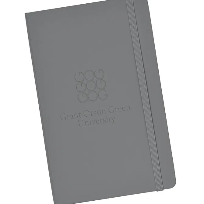 Moleskine Hard Cover Notebook - 8 1/4 inches x 5 inches - Ruled - 24 hr