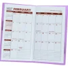Monthly Pocket Planner with Pen - Translucent - Academic