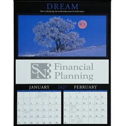 Motivational Calendar with 2-Month View