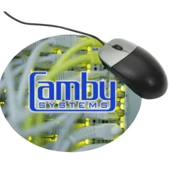 Mouse Pad with Antimicrobial Additive - Circle