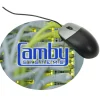 Mouse Pad with Antimicrobial Additive - Circle - 24 hr