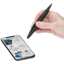 Munro Soft Touch Stylus Twist Metal Pen