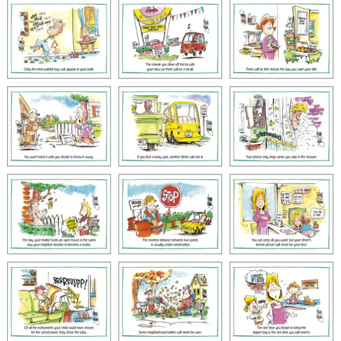 Murphy's Law Calendar
