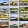 Muscle Cars Calendar - Stapled