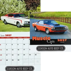 Muscle Cars Calendar - Stapled